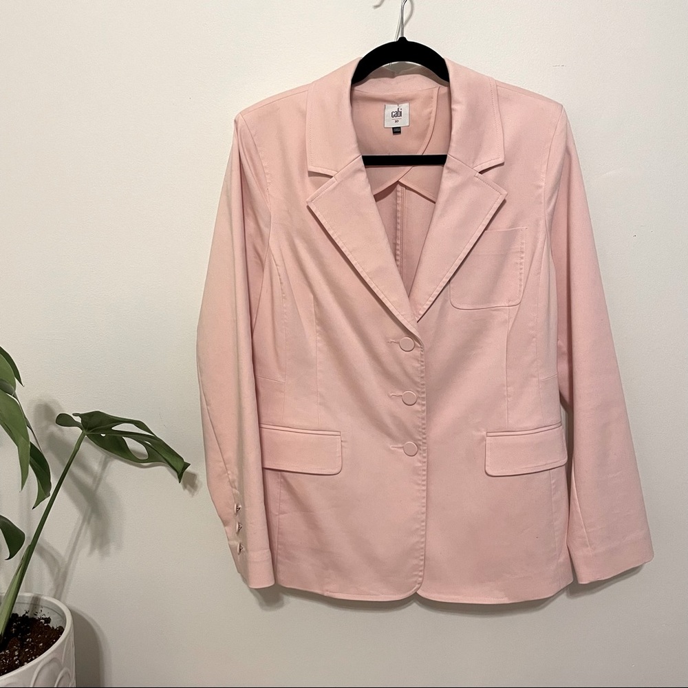 CAbi Pink Blazer Size 10. NWT